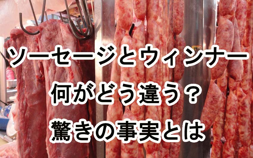 「ソーセージ」と「ウィンナー」何がどう違う？驚きの事実とは