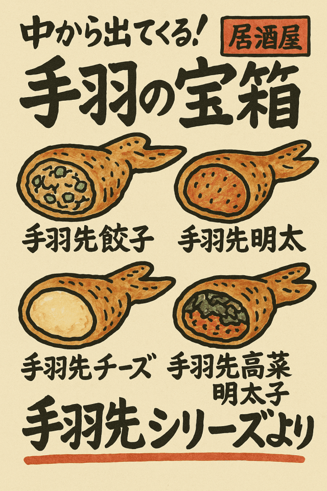 手羽先餃子(手羽餃子/てばぎょうざ/手羽先ギョウザ)